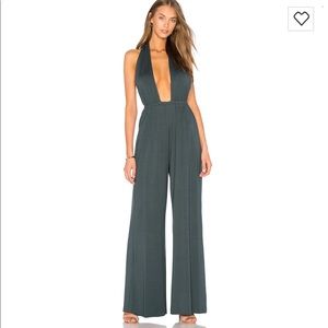 Rachel pally plunge front jumpsuit